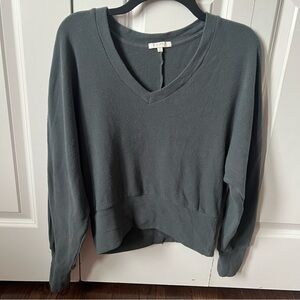 Z Supply fleece cropped top